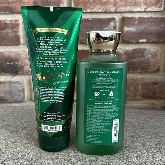 Vanilla Bean Noel Body Cream & Shower Gel - Picture 2 of 5